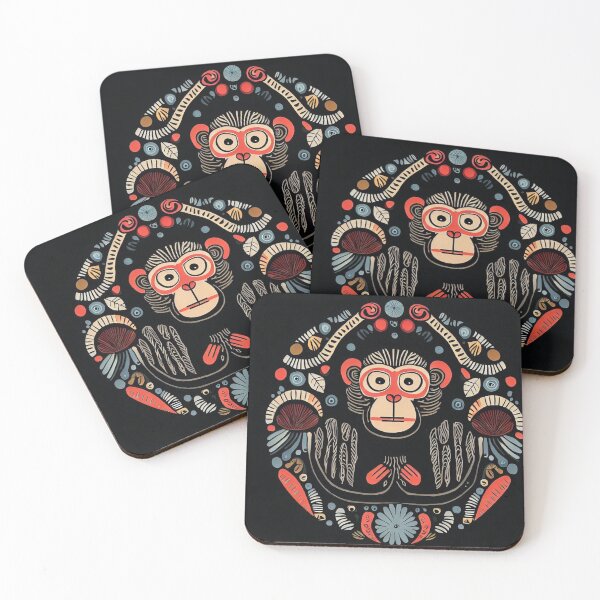 Artikelvorschau, Tribal monkey art entworfen und verkauft von MantasDesign17.