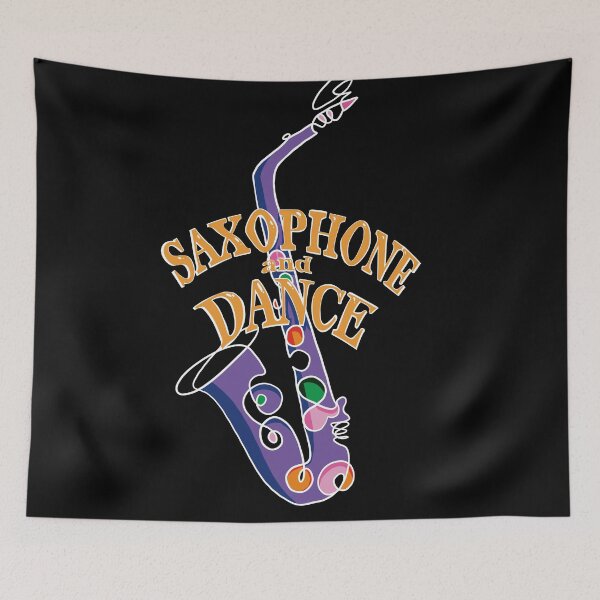Item preview, Saxophone and dance designed and sold by sketchtoriashop.