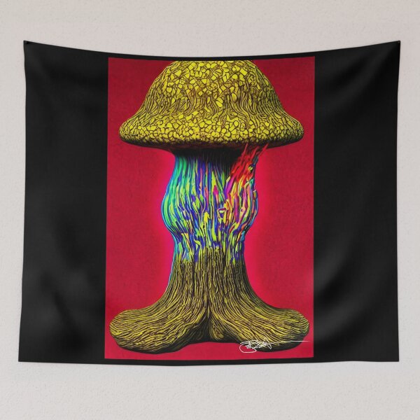 Item preview, Mushroom Psilocybin Vibrant Vibes 6 designed and sold by Benito Del Ray.