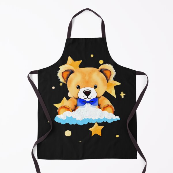 Item preview, Teddy Bear on a Cloud and Stars designed and sold by BoomBoomBaby.