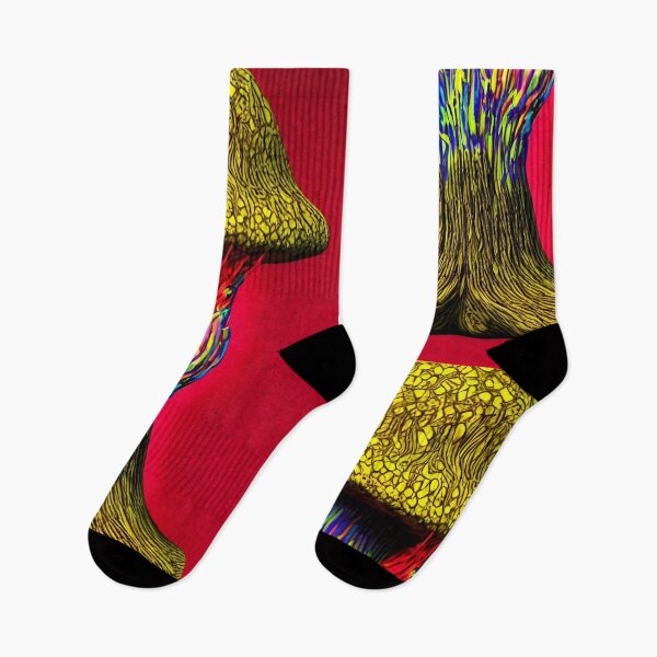 Item preview, Mushroom Psilocybin Vibrant Vibes 6 designed and sold by Benito Del Ray.