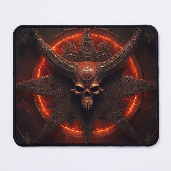 Item preview, Occult Pentagram Design Diablo IV, Dark Fantasy Art, Mysterious Symbol, Iconic Game Imagery, Gothic Aesthetic designed and sold by BotTastic.