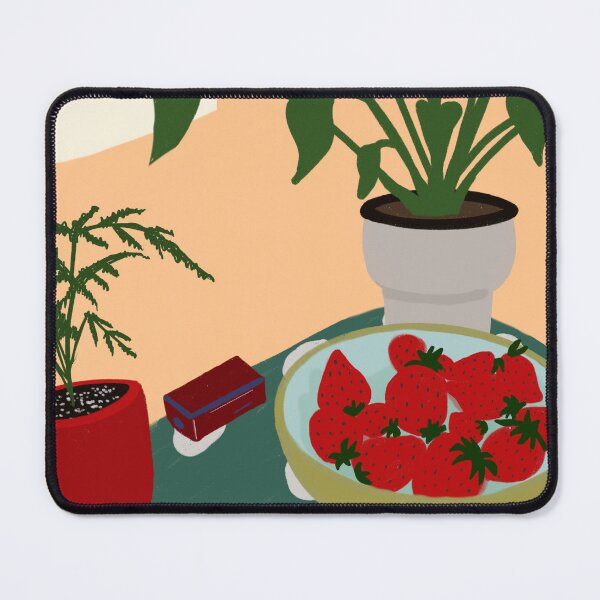 Item preview, Still life strawberries on table designed and sold by Rentiii.