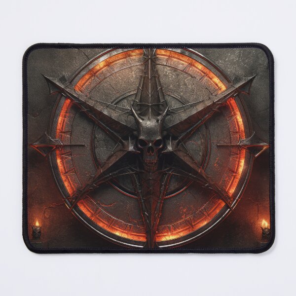 Item preview, Occult Pentagram Design Diablo IV, Dark Fantasy Art, Mysterious Symbol, Iconic Game Imagery, Gothic Aesthetic designed and sold by BotTastic.