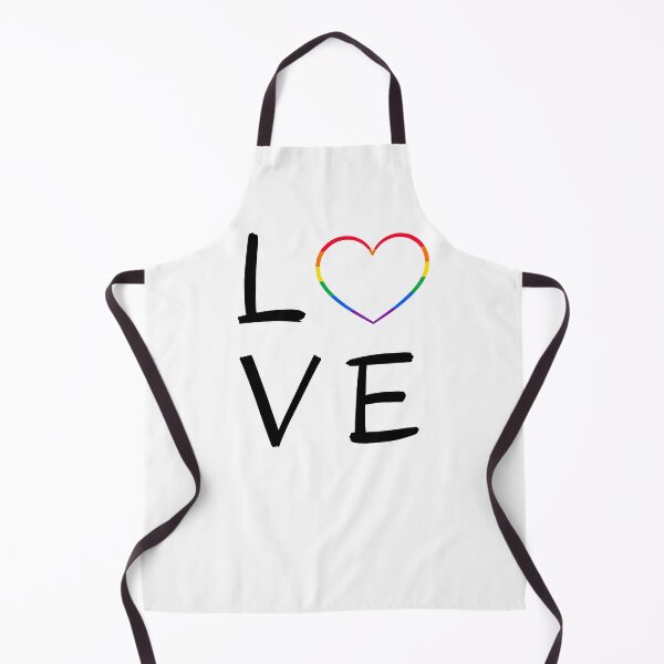 Artikelvorschau, LOVE LGBT Heart. LGBTQ Pride entworfen und verkauft von Subtle Pride Shop.