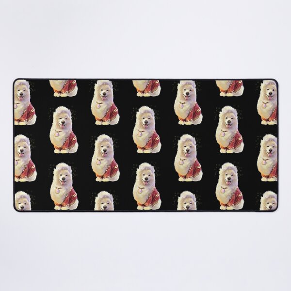 Item preview, Samoyed Dog Mozart, painting designed and sold by AK-Hevonen.