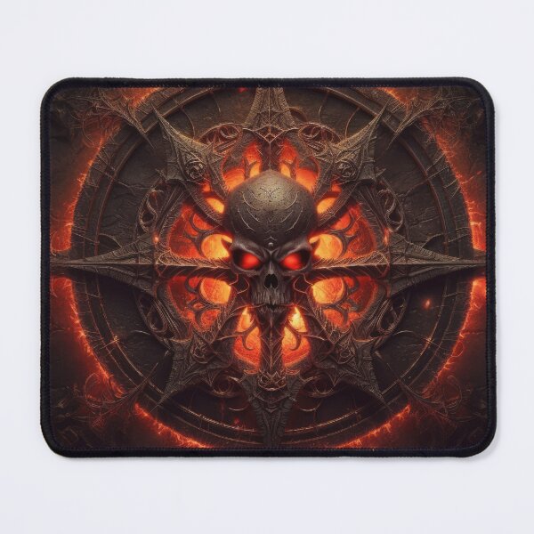 Item preview, Occult Pentagram Design Diablo IV, Dark Fantasy Art, Mysterious Symbol, Iconic Game Imagery, Gothic Aesthetic designed and sold by BotTastic.