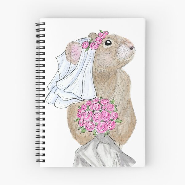 Item preview, Adorable Pika Bride with Flower Bouquet and Veil  designed and sold by Sockstomistic.
