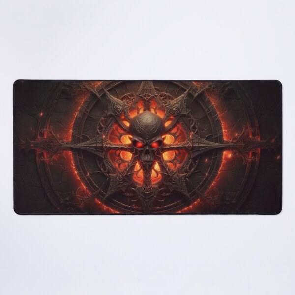 Item preview, Occult Pentagram Design Diablo IV, Dark Fantasy Art, Mysterious Symbol, Iconic Game Imagery, Gothic Aesthetic designed and sold by BotTastic.