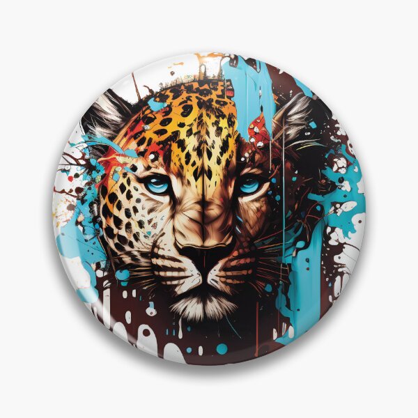 Item preview, African Leopard, Solitary Creature, Stealth and Agility Animal,  designed and sold by MVDigitalArt.