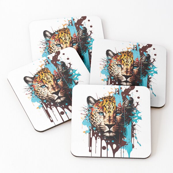 Item preview, African Leopard, Solitary Creature, Stealth and Agility Animal,  designed and sold by MVDigitalArt.