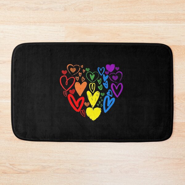 Artikelvorschau, Valentines Day LGBT Heart. LGBTQ Pride entworfen und verkauft von Subtle Pride Shop.