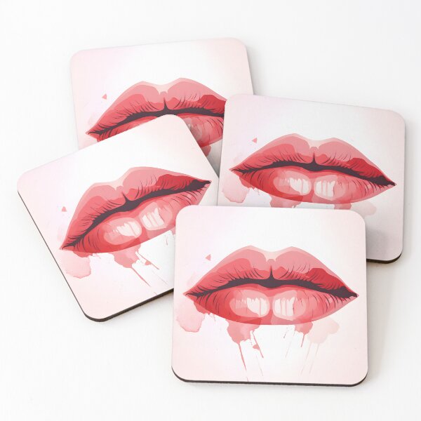 Item preview, Watercolor lips designed and sold by NenaDigitArt.