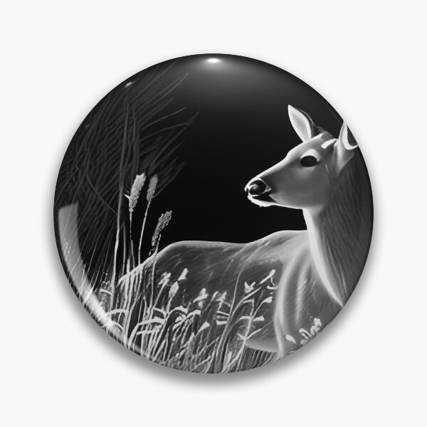 Item preview, Copy of Pencil drawn Deer High Quality Black and White Design designed and sold by Pencil-Art.