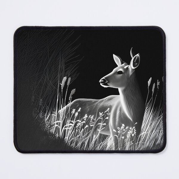 Item preview, Copy of Pencil drawn Deer High Quality Black and White Design designed and sold by Pencil-Art.