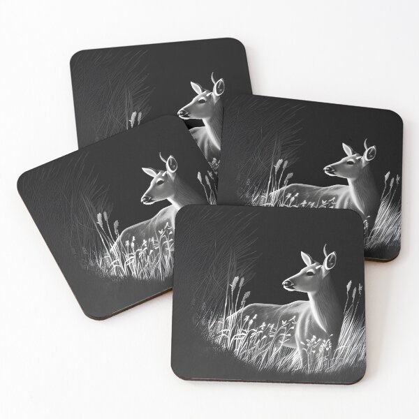 Item preview, Copy of Pencil drawn Deer High Quality Black and White Design designed and sold by Pencil-Art.
