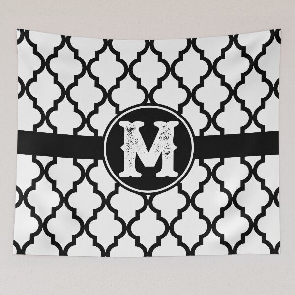 Item preview, Black Monogram: Letter M designed and sold by Jared Davies.