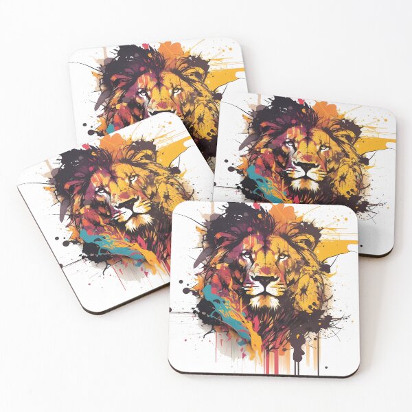 Item preview, African Lion, Iconic Animal, Majestic Predator,  designed and sold by MVDigitalArt.