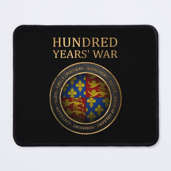Item preview, Hundred Years' War Battles Medieval Warfare Symbol designed and sold by Agema Apparel.