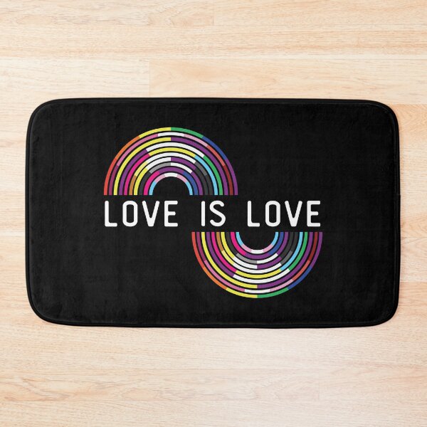 Artikelvorschau, Love Is Love LGBT. LGBTQ Pride entworfen und verkauft von Subtle Pride Shop.