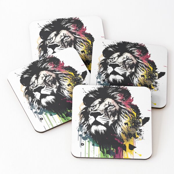 Item preview, African Lion, Iconic Animal, Majestic Predator designed and sold by MVDigitalArt.