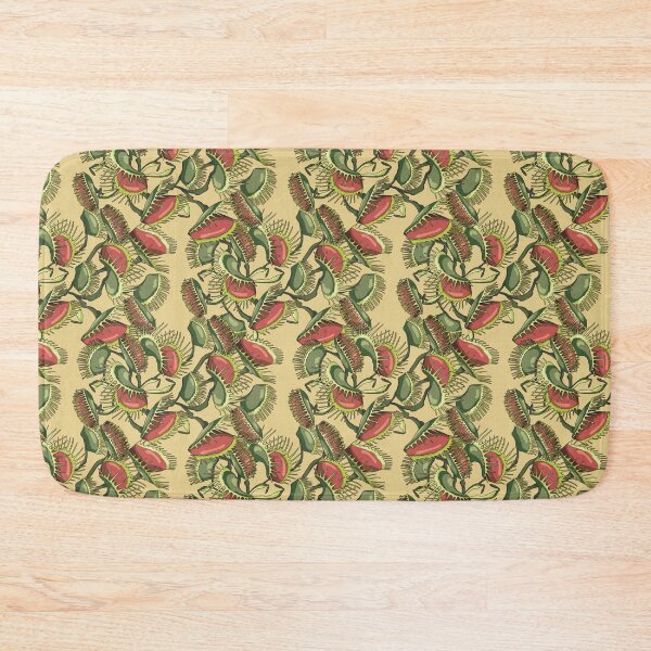Item preview, Carnivorous Pitcher Plants Tropical Pattern - Venus Fly Trap designed and sold by Nena Lab.