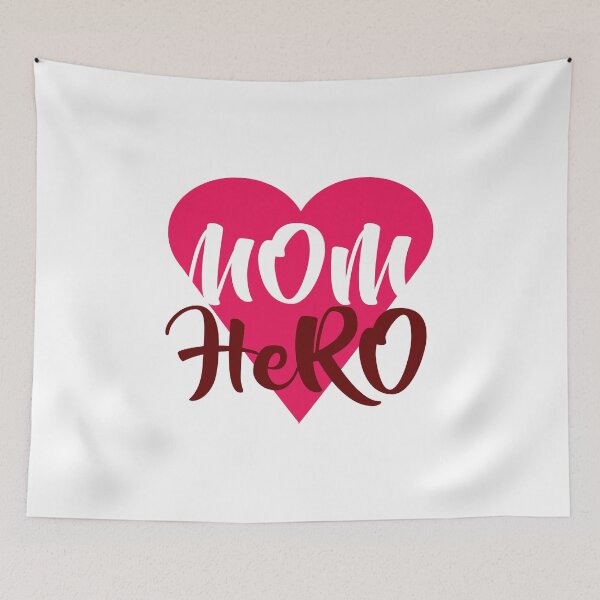 Item preview, Mom Hero Heart designed and sold by OrsonBrand.