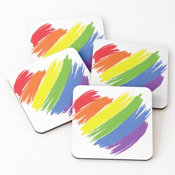 Artikelvorschau, LGBTQ-Stolz-Herz entworfen und verkauft von ShowYourPRIDE.