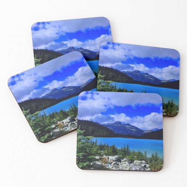 Item preview, Blue Lake In front of Mountains designed and sold by WStudio21.