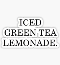 ICED GREEN TEA LEMONADE STARBUCKS Sticker