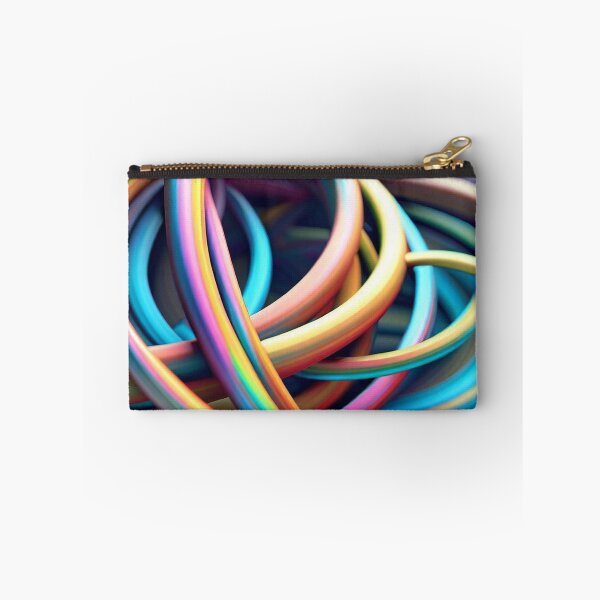 Item preview, abstraction interpenetrating colored circles multicolored color play designed and sold by JaroDesign2023.