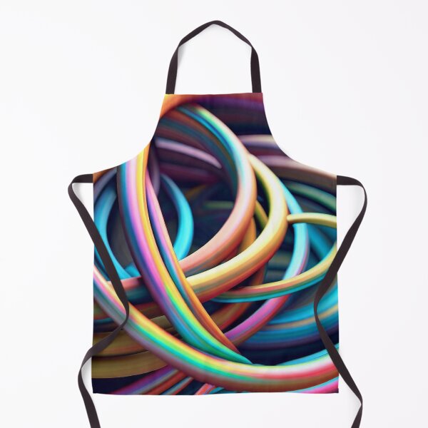 Item preview, abstraction interpenetrating colored circles multicolored color play designed and sold by JaroDesign2023.