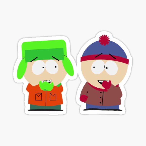 Item preview, stan and kyle designed and sold by kaidynasf.