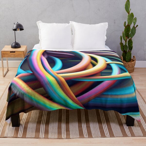 Item preview, abstraction interpenetrating colored circles multicolored color play designed and sold by JaroDesign2023.