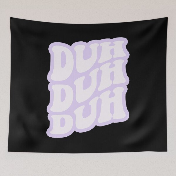 Item preview, grabbin my duh-duh-duh (purple) designed and sold by sarascoprox.
