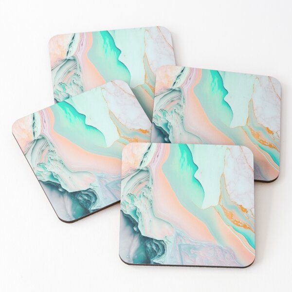 Item preview, Liquid abstract marble painting background print with a rose blue-gray gold glitter texture.. designed and sold by anytka.