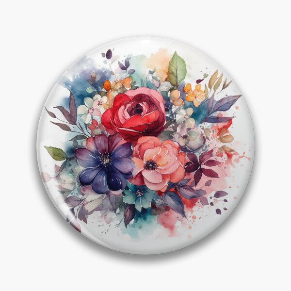 Item preview, Eternal Garden: Flowers in Watercolor designed and sold by Casanova Originals.