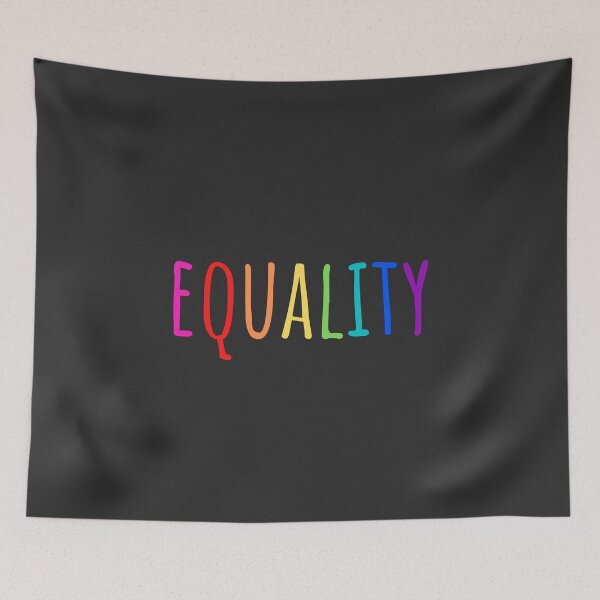 Artikelvorschau, equality LGBTQIA. LGBTQ Pride entworfen und verkauft von Subtle Pride Shop.