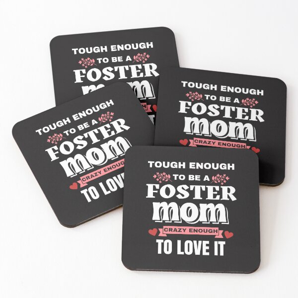 Item preview, Tough Enough To Be A Foster Mom Crazy Enough To Love It designed and sold by umasana.