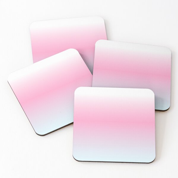 Item preview, Gradient White Pink Light Blue Sticker Magnet Print Card Design designed and sold by Saritas Boutique Shop.