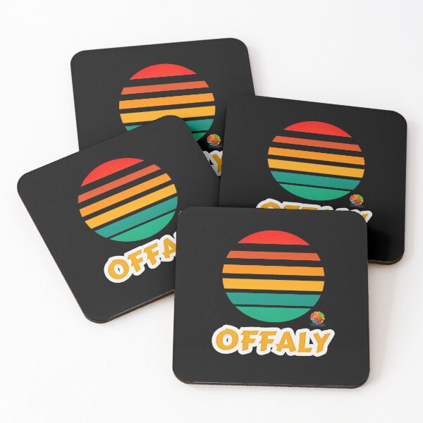 Item preview, Offaly Retro Sunset County Offaly Ireland designed and sold by OliDesigns.