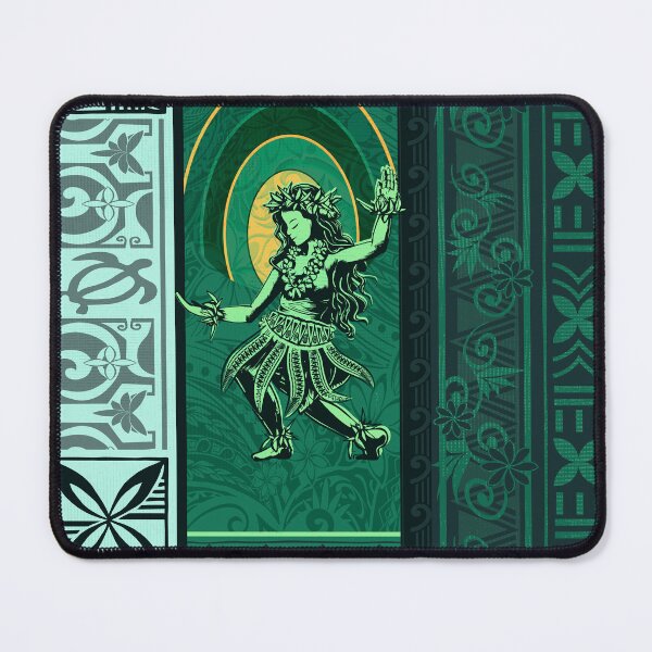 Item preview, Hawaiian - Samoan Hula Tapa Board 4441 designed and sold by sunnthreads.