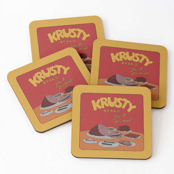 Item preview, Krusty Brand Pork Products on Table designed and sold by REALsaintpetty.