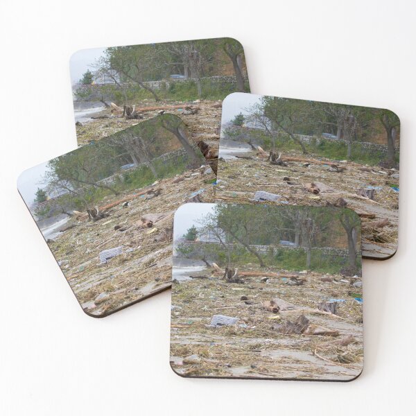 Item preview, Debris on a beach after a storm designed and sold by Shizenkai.