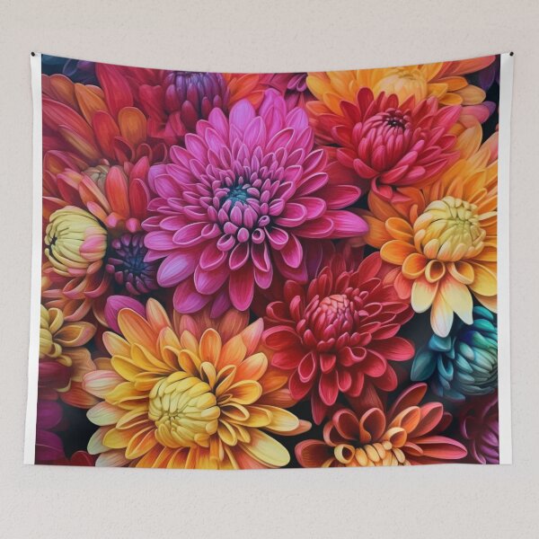 Item preview, Chrysanthemum Pattern 1 designed and sold by BloomBoutiqueTs.