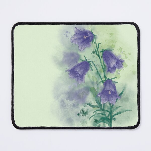 Item preview, Campanula wild flower designed and sold by ArtbySvetik.