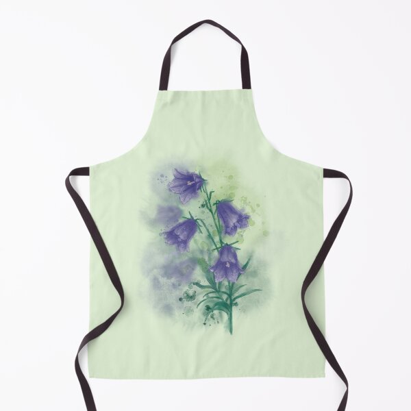 Item preview, Campanula wild flower designed and sold by ArtbySvetik.