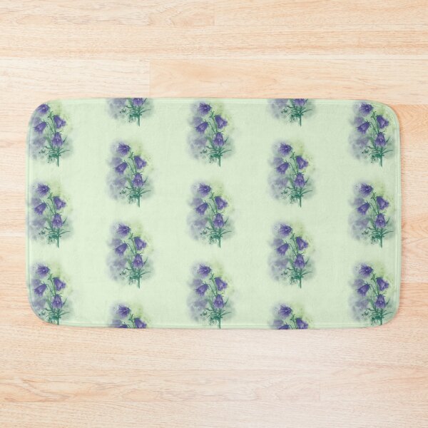 Item preview, Campanula wild flower designed and sold by ArtbySvetik.