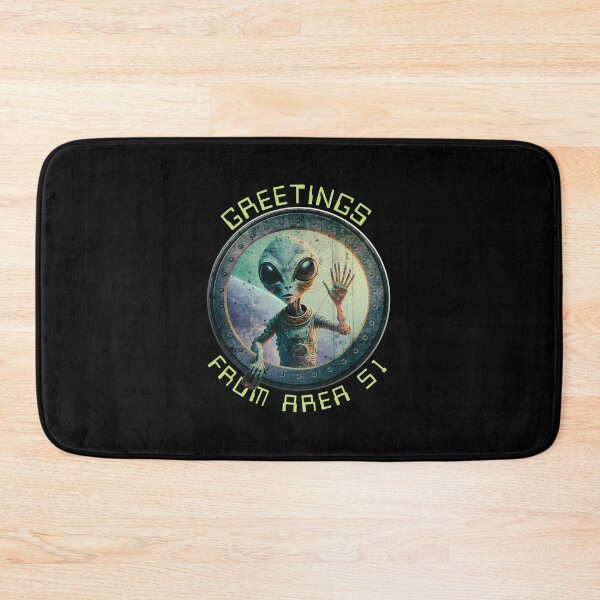 Item preview, Alien Greeting, I believe in aliens, Area 51 Ufo designed and sold by Yes-Monkey.