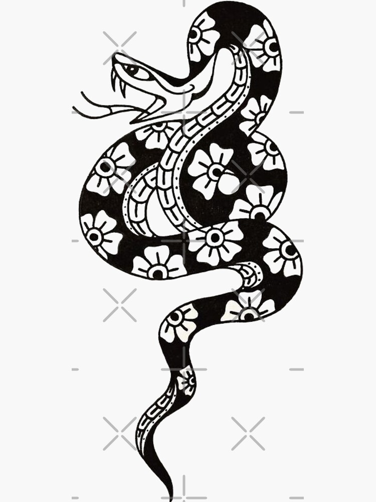 2 Pinky Yun Traditional Vintage Tattoo Flash Sheets 11x17 Snakes, Cobra  Phoenix | eBay